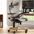 thumbnail image 1 of Ergonomic Office Chair High Back Mesh Chair Adjustable Headrest Lumbar Support 4D/4-Way Adjustable Armrests Tilt Function Swivel Computer Chair Executive Desk Chair Home Office Chair, 1 of 2