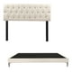 thumbnail image 1 of Base Cama Slim King Size + Cabecera Arlo Trinity Beige, 1 of 8