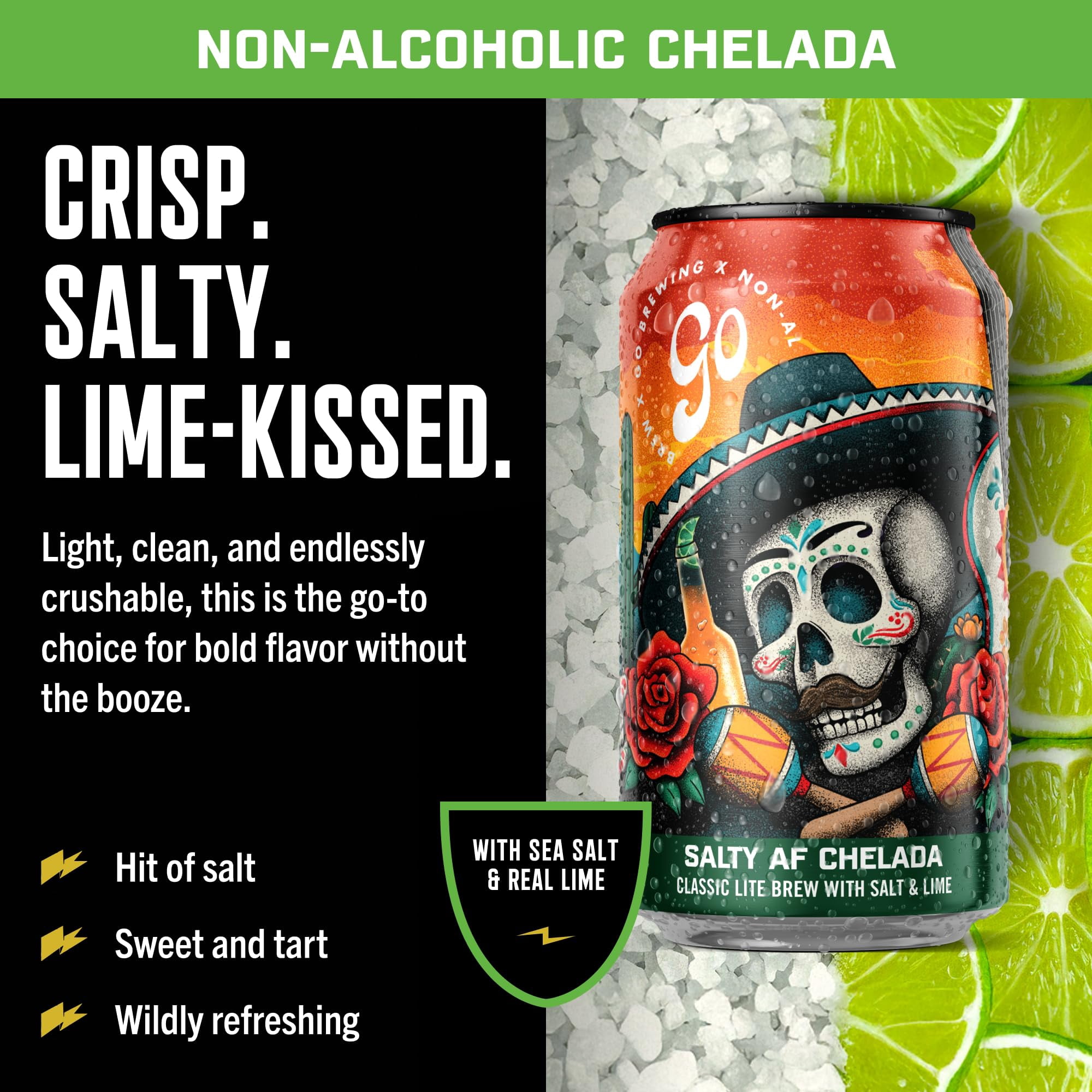 Go Brewing 12-Pack Non-Alcoholic Craft Beer Variety – NA Beer, Low-Calorie, Classic Ingredients, Light Beer & IPA Ideal for Any Occasion,  Non-Alcoholic, Alcohol Alternative Drinks, 12 oz