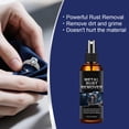 thumbnail image 4 of Spray removedor de óxido de metal: potente limpiador de óxido y suciedad para acero inoxidable, cromo y joyas. Removedor de óxido no abrasivo de 100 ml., 4 of 8