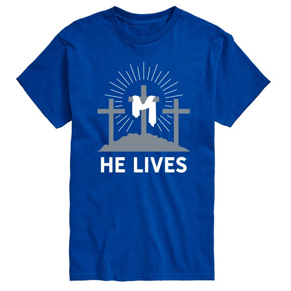 Instant Message - He Lives Short Sleeve Graphic T-Shirt