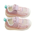 thumbnail image 4 of HUANBAI Girls' Sneakers Girls' Soft Sole Casual Shoes Spring Summer New Baby Hollowed Out Mesh Surface Function Shoes Boys' Walking Shoes 3-6 Months, 4 of 8