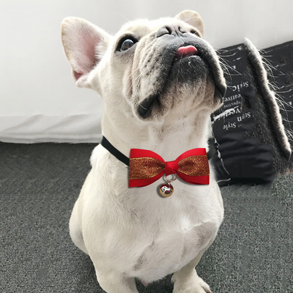 10pcs New Pet Large Dog Necktie Plaid Dog Ties Dog Accessories Pet Supplies 