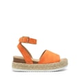 thumbnail image 2 of Sandalia DREAM PAIRS SDPW2359W Naranja Plataforma Cuña 9 cm, 2 of 7