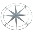 thumbnail image 1 of QUMIIRITY Adorno De Hierro Estilo Brújula Para Pared En Tono Para Decorar Espacios Interiores Y Exteriores, 1 of 6