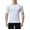 White, variant on Mens T-Shirts,Compression Shirt Men's Spring And Summer Solid Color Quick Drying Breathable Tights Sweat Basketball Training Sports Wear Fitness Top Tshirts Shirts,Workout Shirts Black M