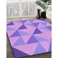 thumbnail image 2 of Ahgly Company Indoor Rectangle Patterned Bright Lilac Purple Area Rugs, 8' x 12', 2 of 6