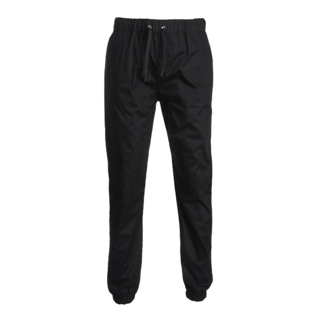 Pantalones Elásticos Informales Para Hombre, Monos Rectos Con Bolsillos (Negro/Xl)-160758.08 Likrtyny Caballero