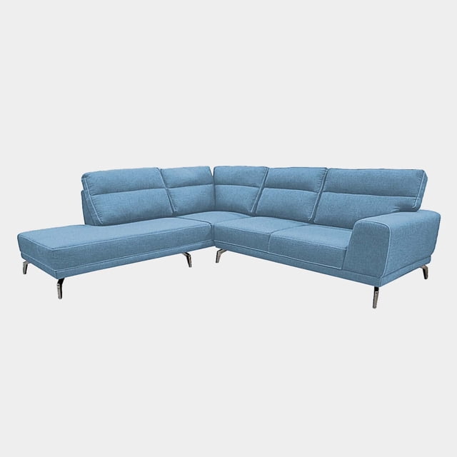Sala Esquina Naomy Invertida Curri Oceano - DC Inlab Muebles Modelo D