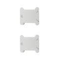 thumbnail image 4 of Matsuzay 120 Pieces/Set Bobbins Thread Card Embroidery Cross-stitch Accessory Professional Board Holder Crafting Organizer DIY Blanco 4 x 3.7 x 0.2 cm 2piezas, 4 of 6