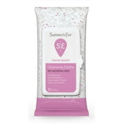 Angle View: Summer's Eve Island Splash Cleansing Cloths for Sensitive Skin 32 ct (Pack of 3)