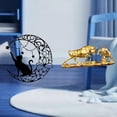 thumbnail image 2 of Decoración de pared, arte de pared de , obra de arte moderna, escultura de animal, figura de toro, esculturas de china, ganado, regalos, 2 of 8