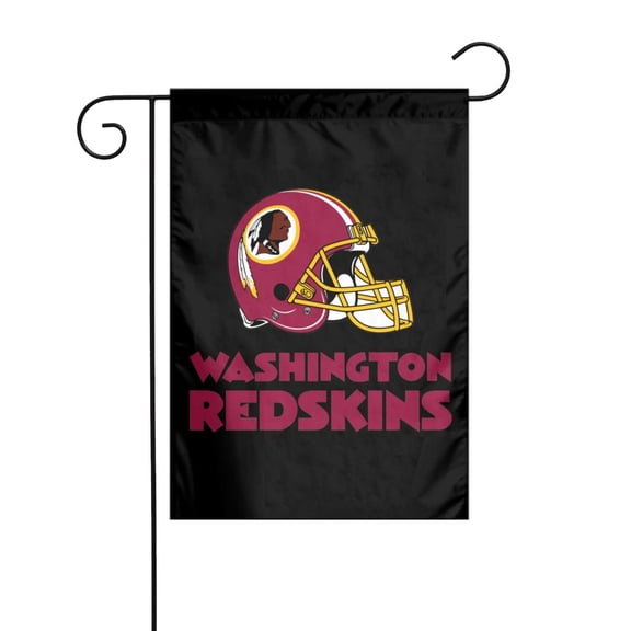 Wash_Ington Re_Dskins Garden Flag Yard Flags Vertical Double Sided Weatherproof Flag Garden Decor For Home Outdoor Porch Patio Farmhouse Lawn 12"X18"