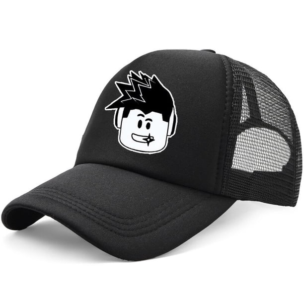 Sombrero ROBLOX con visera de dibujos animados para hombre y mujer, gorra de béisbol con visera, informal, transpirable, Verano