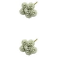 thumbnail image 2 of Toystoory 6 uds hermosa flor artificial falsa ligera flor realista flor tiro Prop para sala de estar verde Verde 2Conjunto, 2 of 6