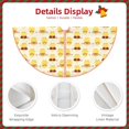 thumbnail image 3 of Balery Cute Yellow Duck Printed Christmas Tree Skirt , Merry Christmas Party Christmas Tree Decoration,Adjustable Tree Skirt-30", 3 of 6