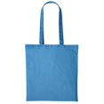 thumbnail image 1 of Nutshell - Bolsa/bolso básico liso y resistente de tela para la compra (Azul Airforce), 1 of 1