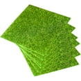 thumbnail image 1 of Dosaele 6 Pcs Mini Lawn Landscape Accessory Artificial Grass for Crafts Faux Plants Greenery Decor DIY Fake Pvc, 1 of 6