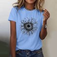 thumbnail image 1 of Fiudx Camisetas para Mujer Camisas de Moda para Mujer, Camisetas de Manga Corta, Blusas, 1 of 5