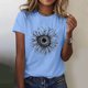 thumbnail image 1 of Fiudx Liquidación de Ahorros de Verano Camisas de Moda para Mujer, Camisetas de Manga Corta, Blusas, 1 of 5