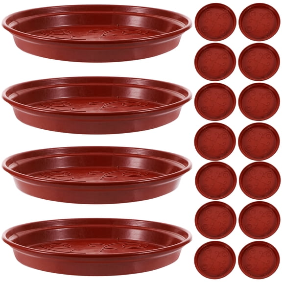 unbranded  20 Pcs Mini Terracotta Saucers Plant Pots Flower Tray Base Drip