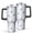 Pioneer Flower Floral-2, variant on 40oz Pioneer Flower Floral Print Pattern Insulated Tumbler with Handle, BPA-Free Leak Proof Lid and Straws, Double Wall Vacuum, Hot 12h/Cold 34h