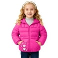 thumbnail image 6 of Staki Baby Boys Coat Warm Toddler Puffer Jacket Hooded Winter Outerwear for Boys Baby Wearing Coat 12M,18M,24M,2T,3T,4T,5T(Hot Pink,2-3 Years), 6 of 6