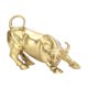 thumbnail image 4 of Figura de animal de latón, adorno de toro de cobre de Wall Street, estatua de toro de latón, rendimiento de primera categoría, 4 of 14