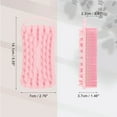 thumbnail image 7 of Unique Bargains Silicone Body Scrubber 2 in 1 Body Brush Hair Scalp Massager Body Scrubbers for Use in Shower Pink, 7 of 7