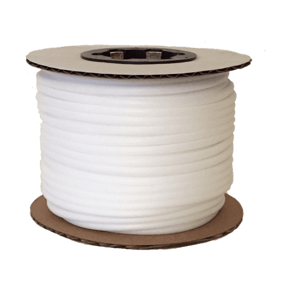 Great Lakes Cordage 5/32" Upholstery Plastic Foam Welt Cord Piping, Firm (60 Yards)