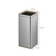 thumbnail image 2 of EKO Bote de basura Laguna 40L. Tapa abierta acabado Acero Inoxidable Mate. Cubo de basura para oficina, estilo anidado., 2 of 8
