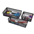 thumbnail image 2 of 1Pack Officemate Recycled Supply Basket, Plastic, 6.13 x 5 x 2.38, Black, 3/Pack (26201), 2 of 2