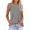 Light gray, variant on Langwyqu Summer Sleeveless Solid Color Women Crew Neck Casual Tank Tops