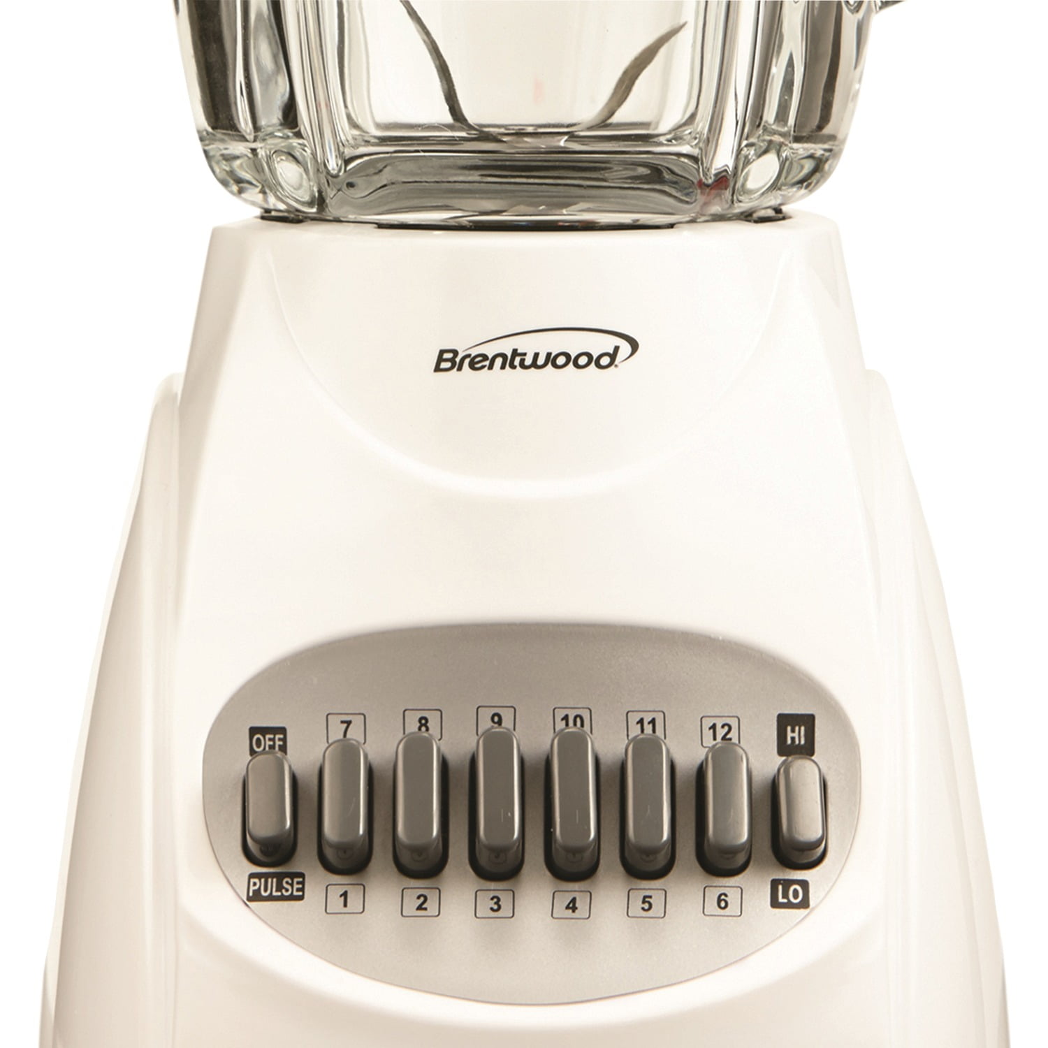 Brentwood 350 W 42 oz 12-Speed + Pulse Electric Blender, White