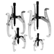 Angle View: 4 PC 3 JAW GEAR PULLER SET