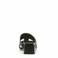 thumbnail image 4 of Franco Sarto Women's Kirsi Block Heel Sandal Black Leather 6.5M, 4 of 5