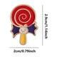 thumbnail image 3 of Broche de Fantasma con Forma de Linterna de Calabaza Fiudx Insignia de Metal para Halloween, 3 of 5