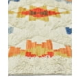 thumbnail image 6 of Handmade Bohemian Shaggy Moroccan Southwestern Area Rug Ivory 9' 0" x 12' 0", 6 of 9