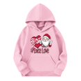 thumbnail image 2 of Christmas Hoodies for Kids Christmas Hoodie for Girls Christmas Hoodies for Boys Long Sleeved Christmas Printed Round Neck Children's Hooded Sweatshirt for Boys and Girls Hoodies, 2 of 3
