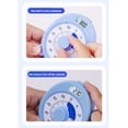 thumbnail image 3 of Visual Timer for Kids, Rechargeable Visual Countdown Timer 60 Minute Mechanical Timing 99min 59sec Electronic Timing Desk Productivity Timer for Time Management, 3 of 7