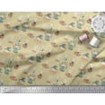 thumbnail image 2 of Soimoi Rayon Fabric Cute Girl Kids Printed Fabric 1 Yard 42 Inch Wide, 2 of 3