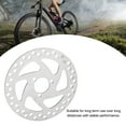 thumbnail image 3 of Bike Disc Brake Rotor Steel Rust Proof 140mm Mountain Road Bike Disc Brakes, 3 of 7