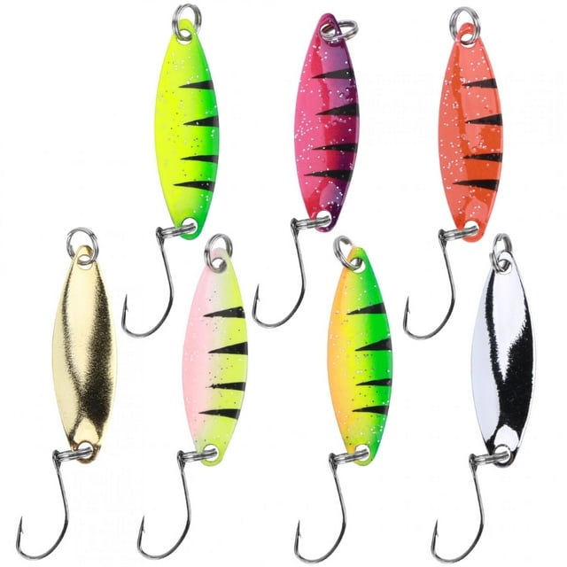 Aparejos De Pesca, Cebo Con Señuelo De Cucharas Realistas, Cebo Con Señuelo De Lentejuelas Vívido, Resistente Y Duradero, Para Pesca Salvaje En El Mar