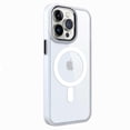 thumbnail image 2 of Funda TEKKU Clear Color para iPhone 15 PRO Transp Blanco compatible con MagSafe, 2 of 5