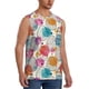 thumbnail image 2 of Balery Easter Egg Camisetas sin mangas para hombre, absorbe la humedad y protege contra el mal olor.-Medium, 2 of 7
