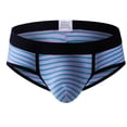 thumbnail image 4 of PEASKJP Men's Stretch Briefs U-Shape Support Briefs Underwear,Green S, 4 of 4