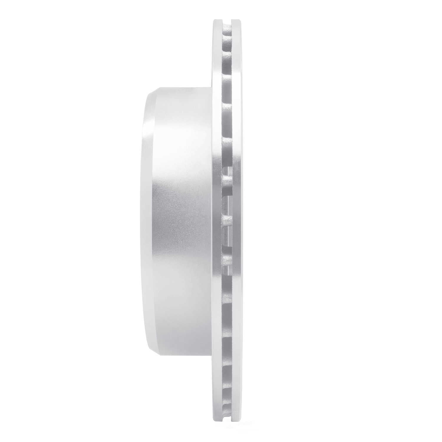 Dynamic Friction Company 631-76014L DFC Brake Rotor - Drilled And Slotted - Silver