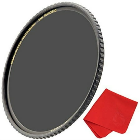 Breakthrough Photography 95mm X4 10-Stop ND Filter For Camera Lenses, Neutral Density Professional Photography Filter With Lens Cloth, MRC16, SCHOTT B270 Glass, Nanotec, Ultra-Slim, (The Best Camera For Professional Photography)