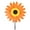 🍒 Orange_Hot#6225, variant on Sunflower Windmill Outdoor Lawn & Garden Spinner – 36CM Colorful Plastic Pinwheel • Durable Weather-Resistant Yard Decoration • Vibrant Metal Foil Design, Fast Spinning, Easy DIY Assembly, Ideal
