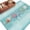 Blue Teal, variant on Round Rug 7Ft Washable Non-Slip, Coastal Blue Striped Circle Area Rugs for Living Room Bedroom, Ocean Sea Summer Starfish Coral Shells Indoor Floor Mats Carpet Runner for Home Decor Aesthetic